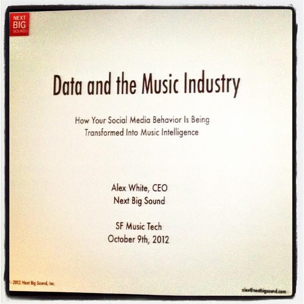 Data and the Music Industry