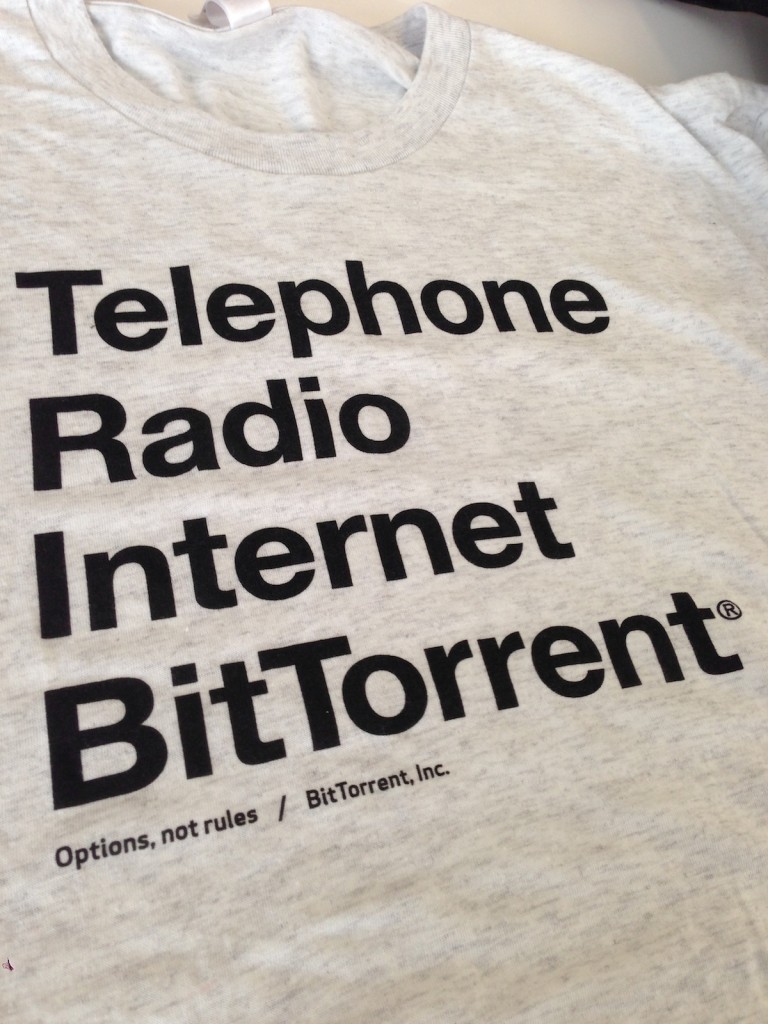 BitTorrent T-shirt