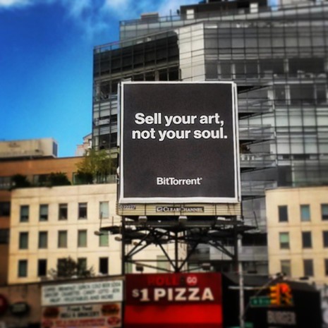 Sell Your Art, Not Your Soul Billboard